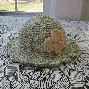 Handmade infant sun hat